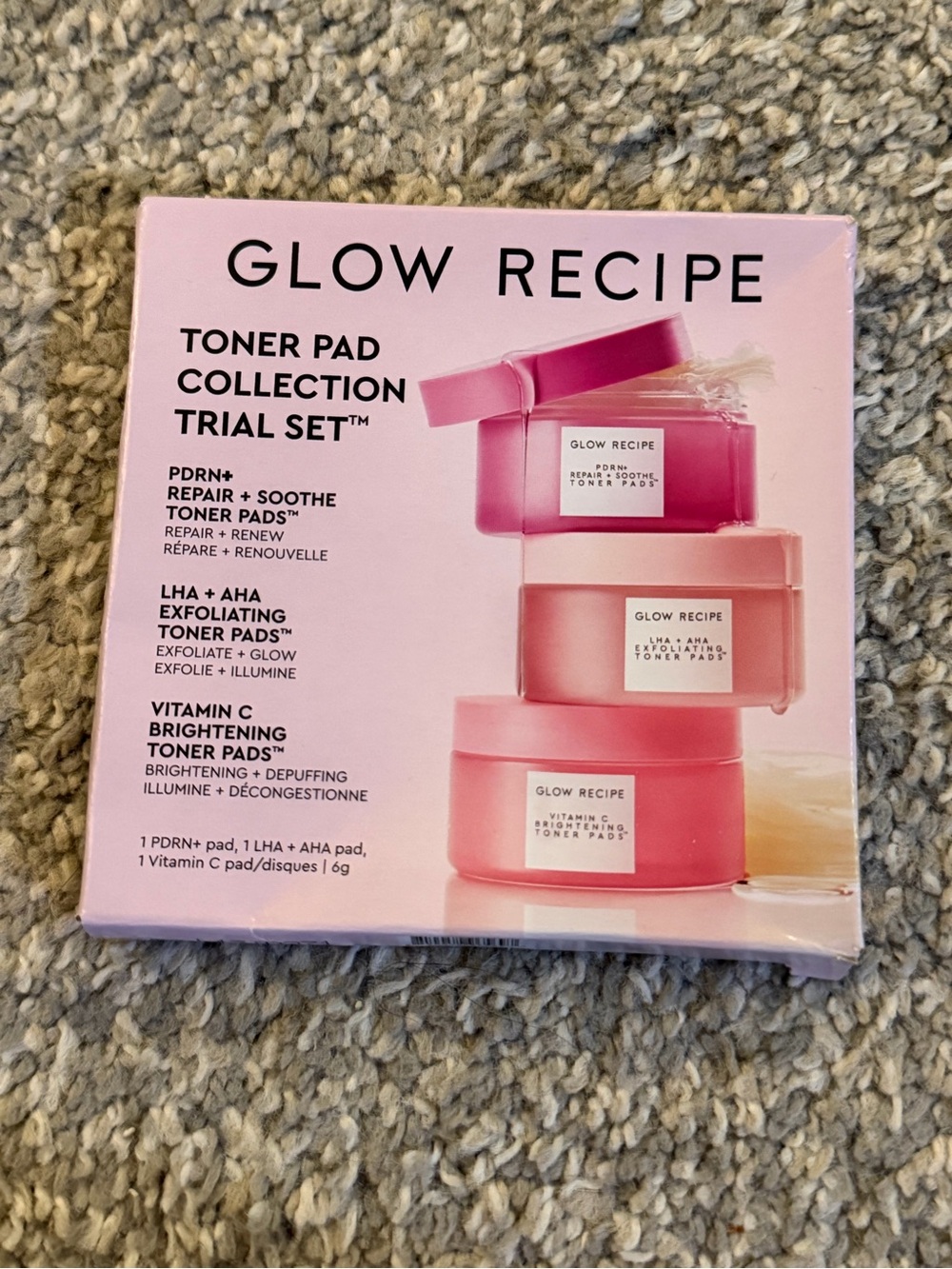 Glow Recipe Korean Toner Pad Collection Trial Set - Picture 2 of 3